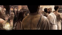 Among people
